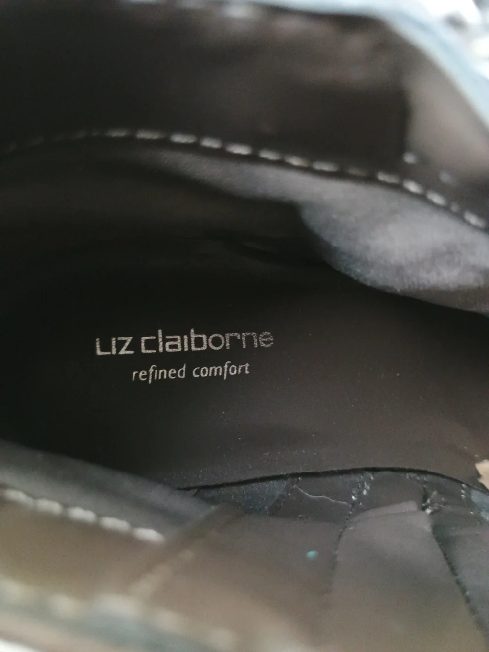 Liz Claiborne Salem 8M Brown Suede Ankle Booties with Block Heel Side-Zip